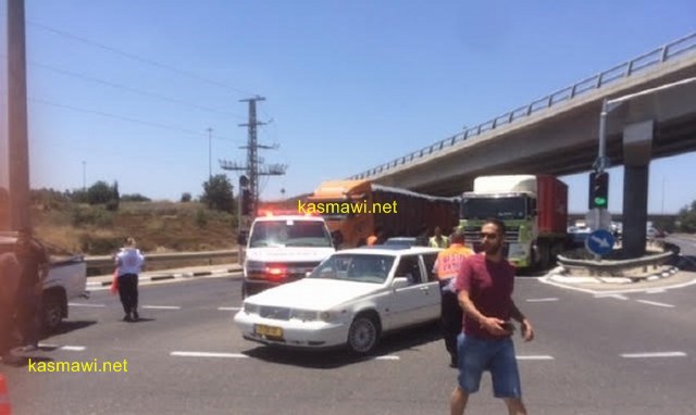 مفرق وادي عارة: إصابة خطيرة و 3 متوسطة في حادث مروع على شارع 65 